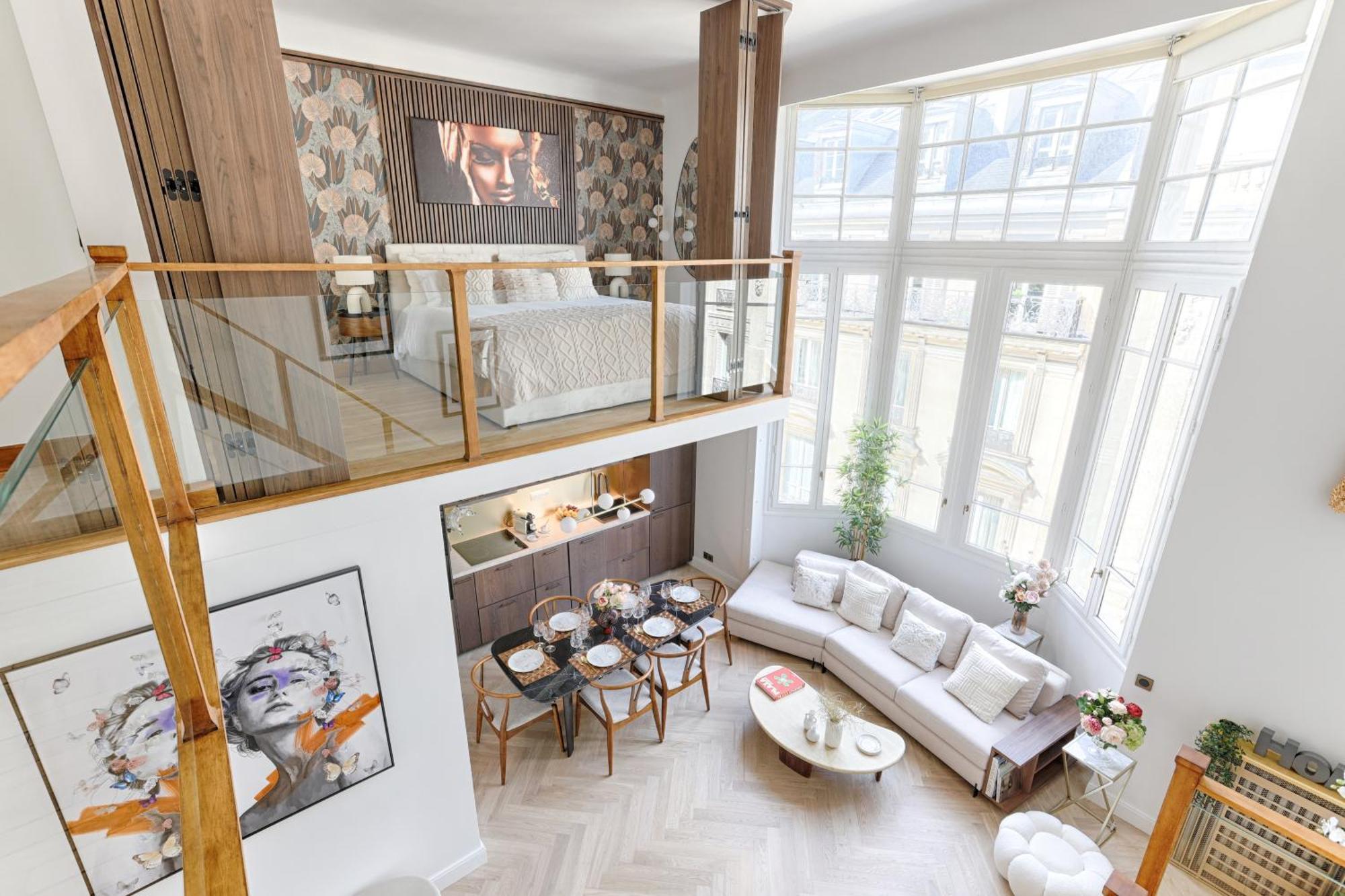 Duplex A Deux Pas Des Champs Elysee Apartment